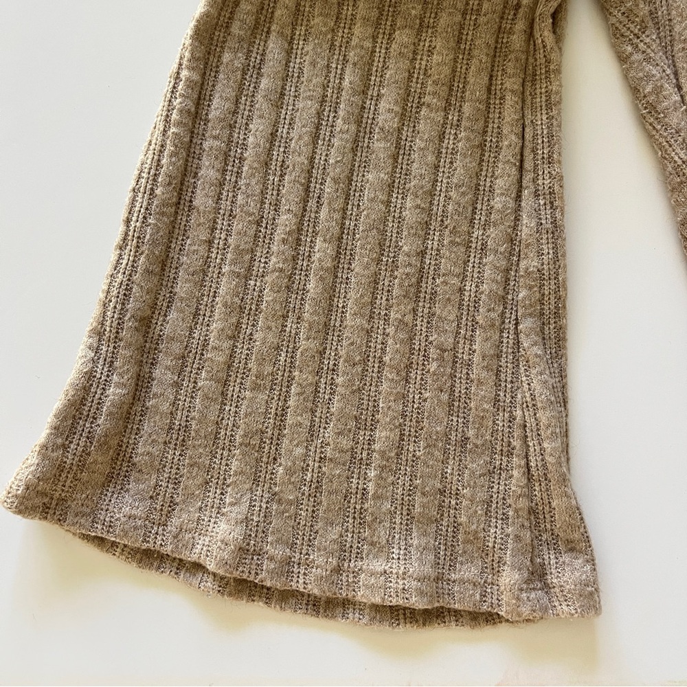 Sage The Label Ribbed Knit Pants Bootcut flare - Picture 3 of 5